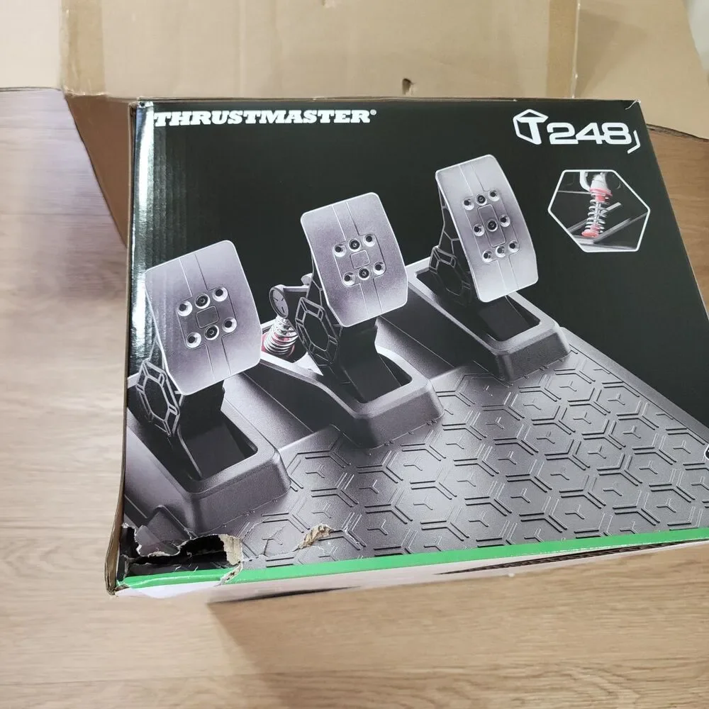 Thrustmaster T248 Racing Wheel & Pedals - Black